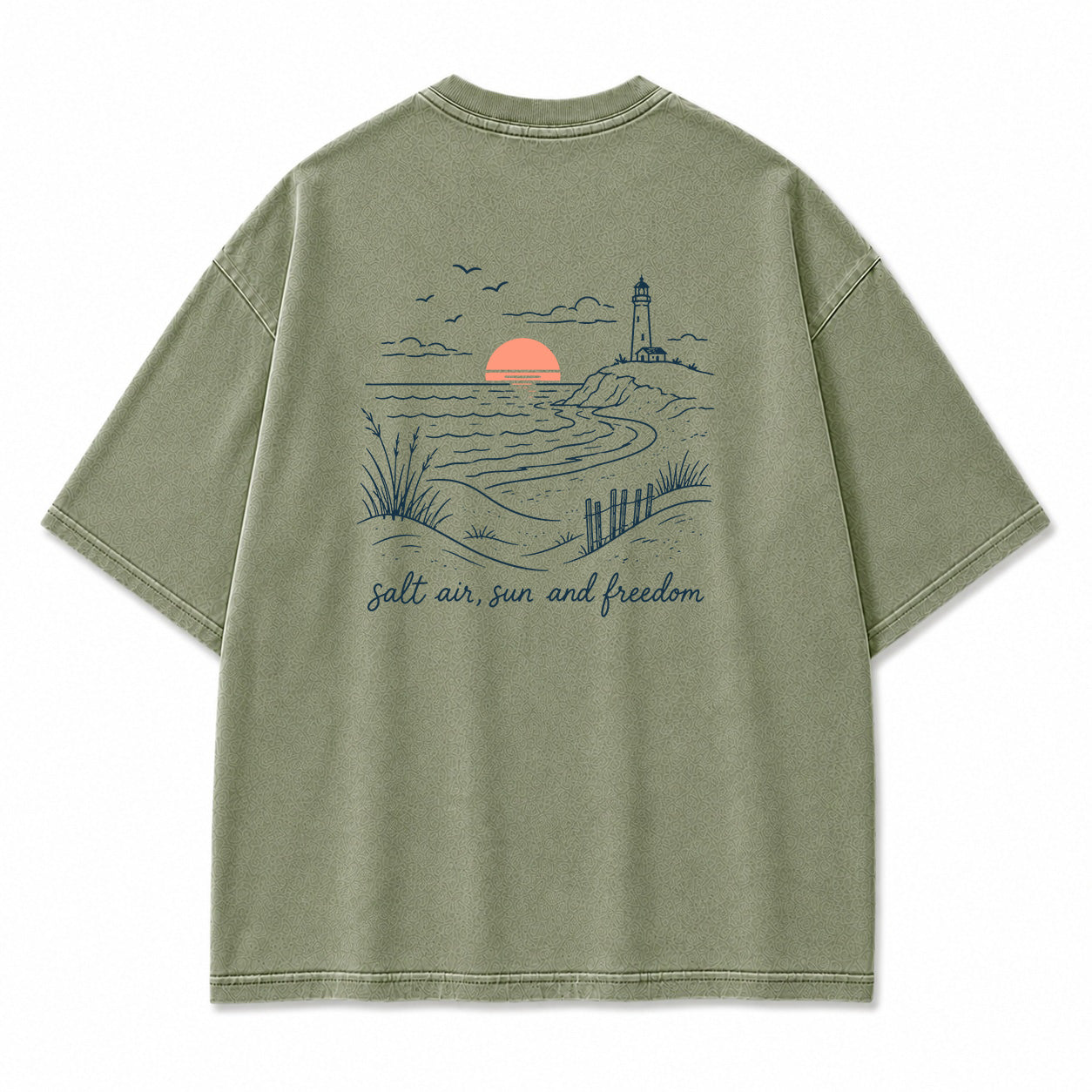 Salt Air Sun and Freedom Graphic T-Shirt