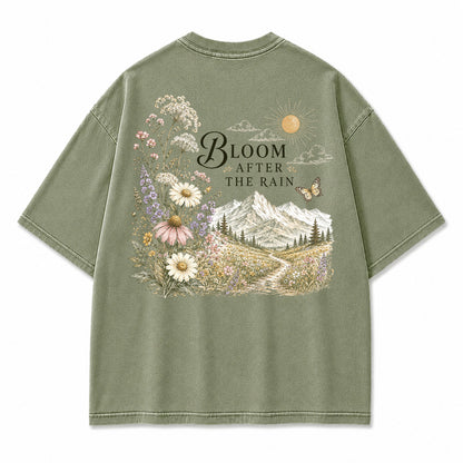 Bloom After The Rain Graphic T-Shirt