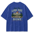 Washed Royal Blue
