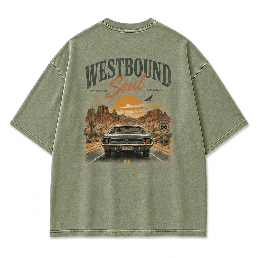 Westbound Soul Washed T-Shirt