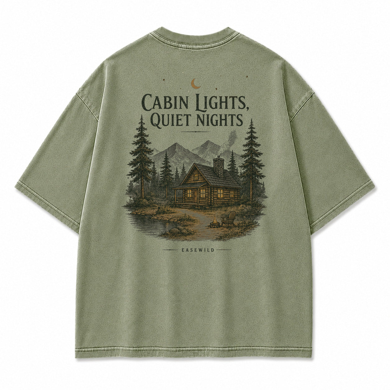 Cabin Lights Graphic T-Shirt