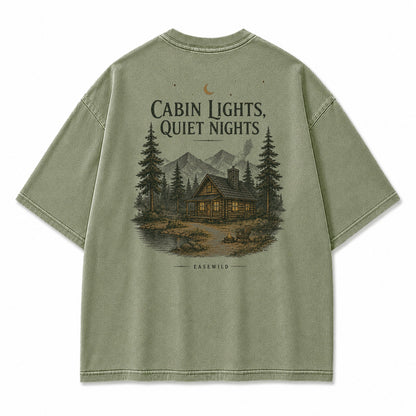 Cabin Lights Graphic T-Shirt