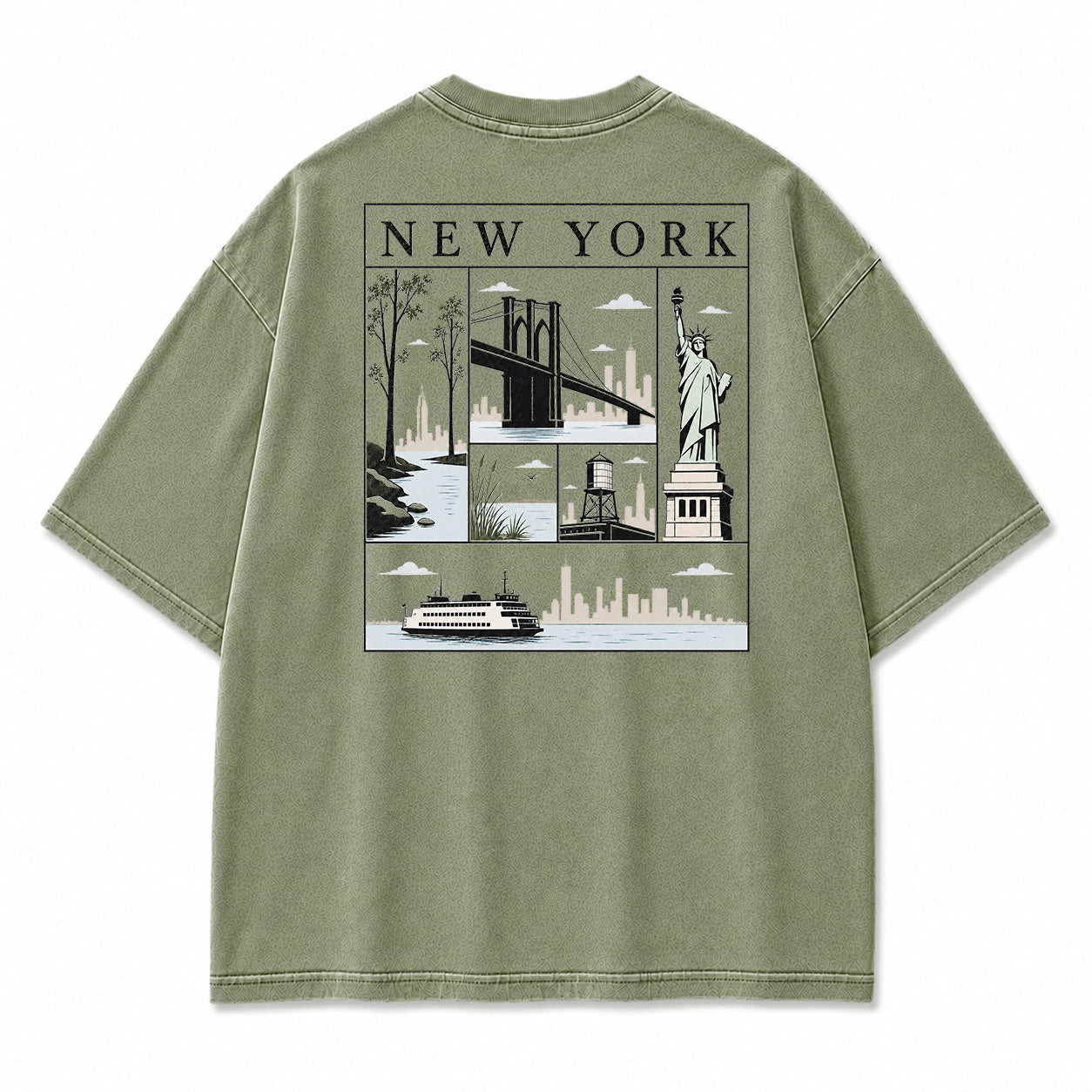 New York City Icons Graphic T-Shirt
