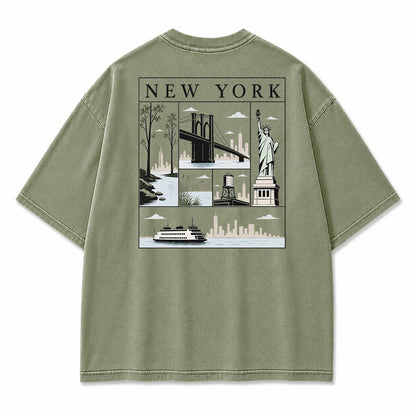 New York City Icons Graphic T-Shirt