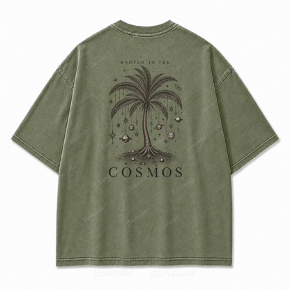 Rooted in the Cosmos Vintage Graphic Print Tee