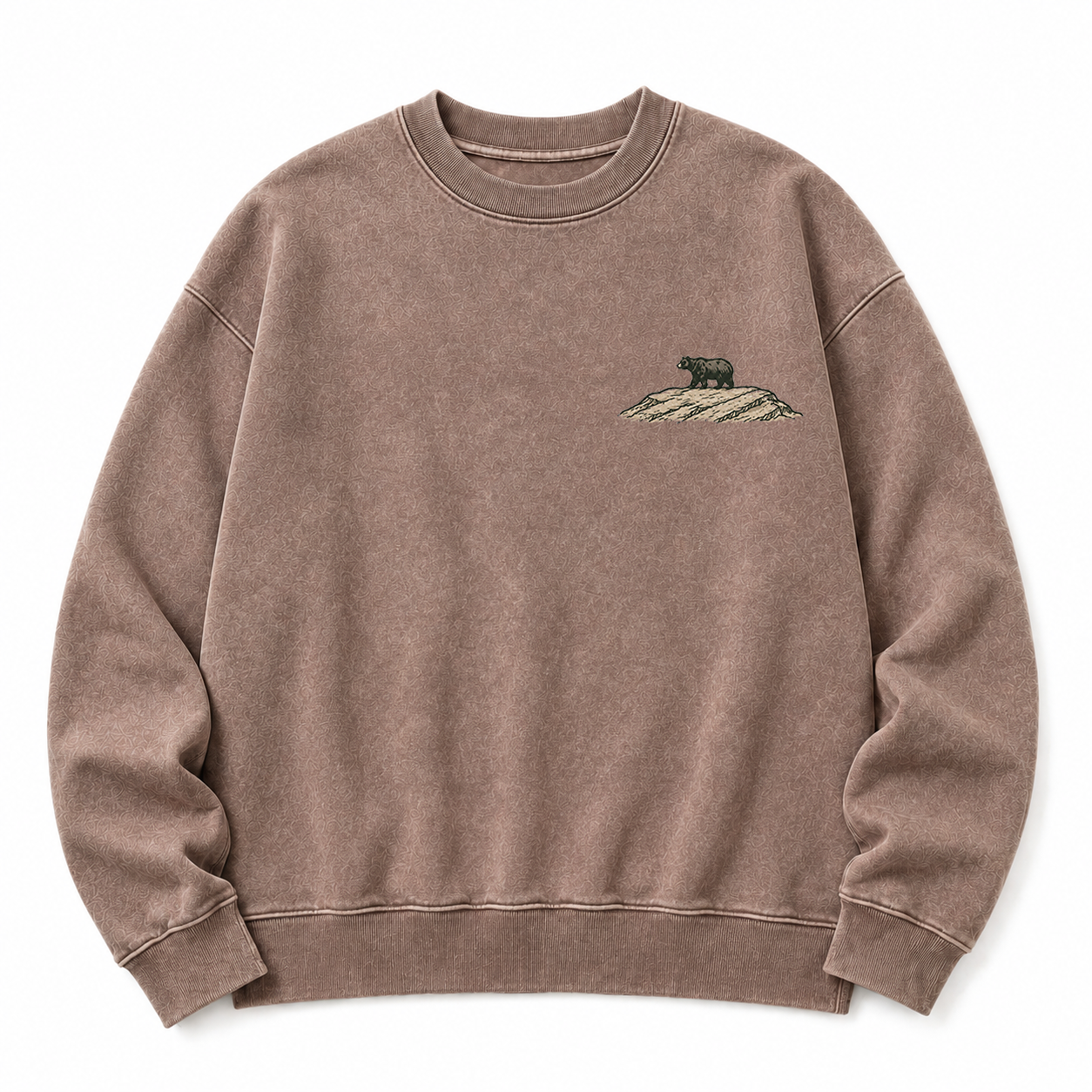 Yellowstone National Park Washed Graphic Sweatshirt