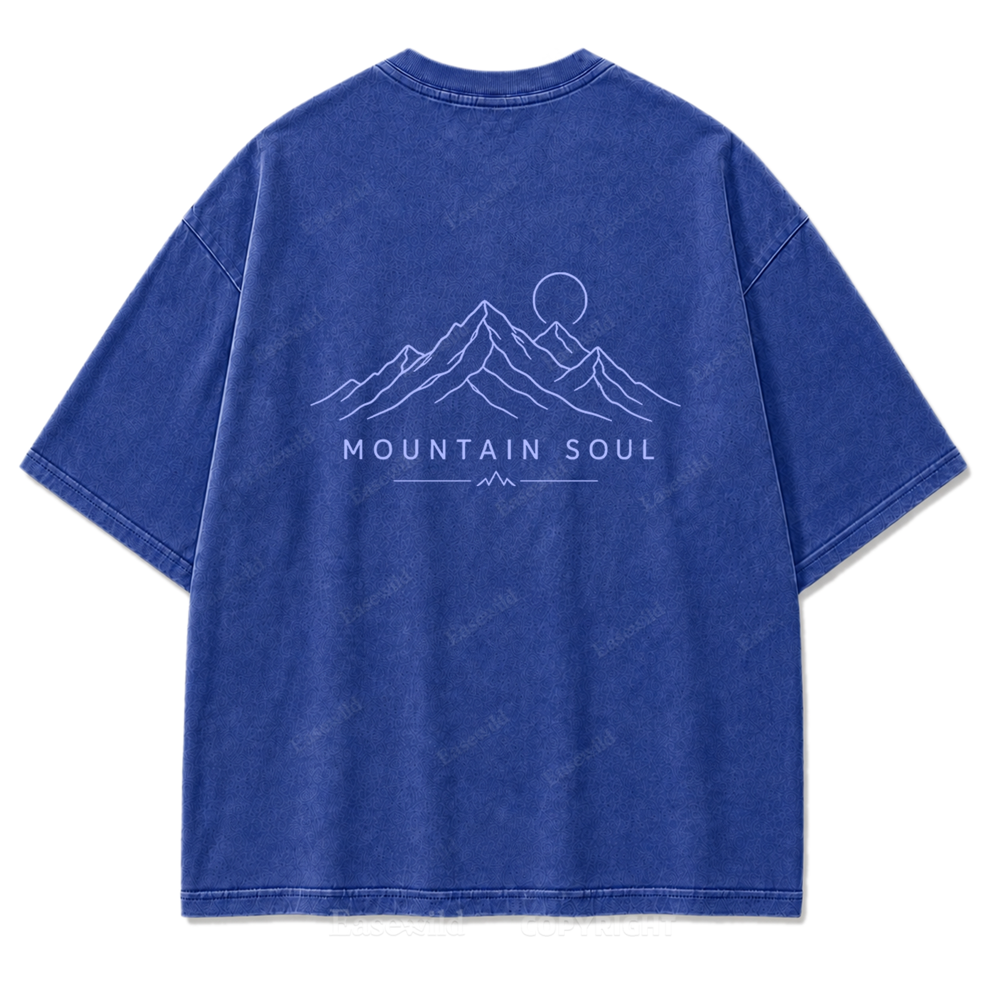 Mountain Soul Minimal Washed Print Tee