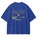 Washed Royal Blue