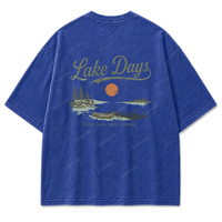 Washed Royal Blue
