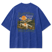 Washed Royal Blue
