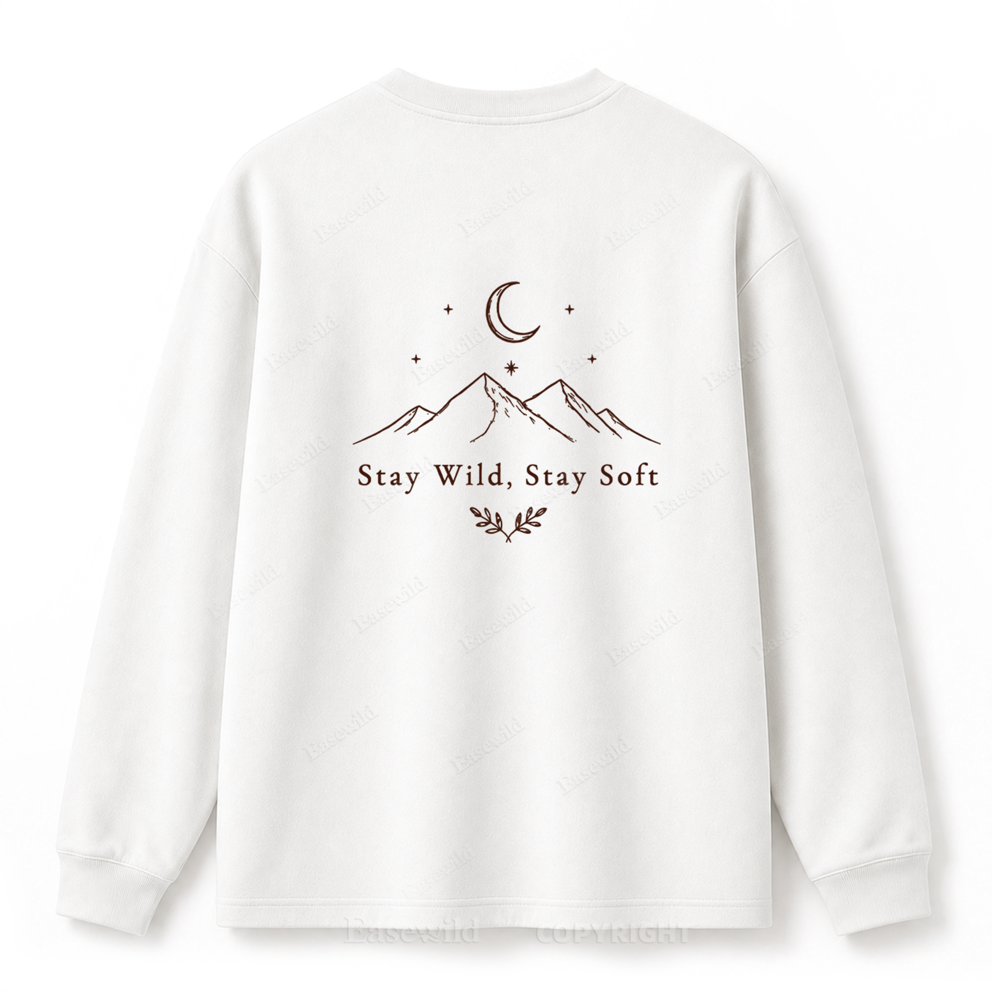 Stay Wild Stay Soft Graphic Long Sleeve Tee
