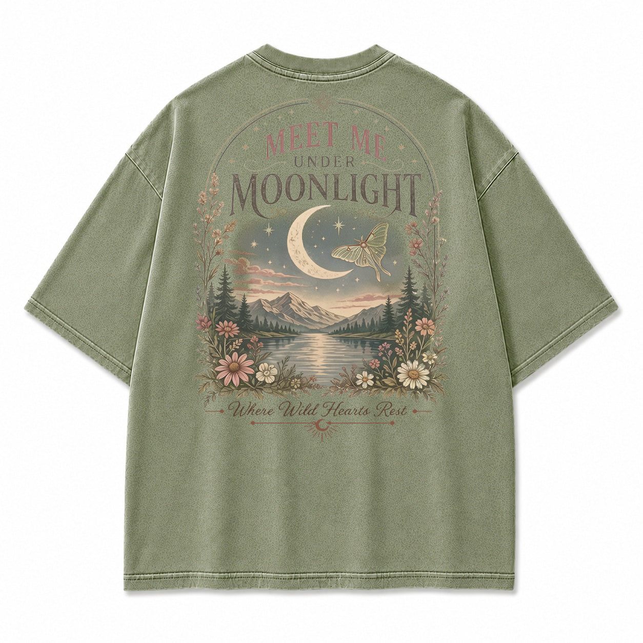 Lunar Lake Wildflower Graphic T-Shirt