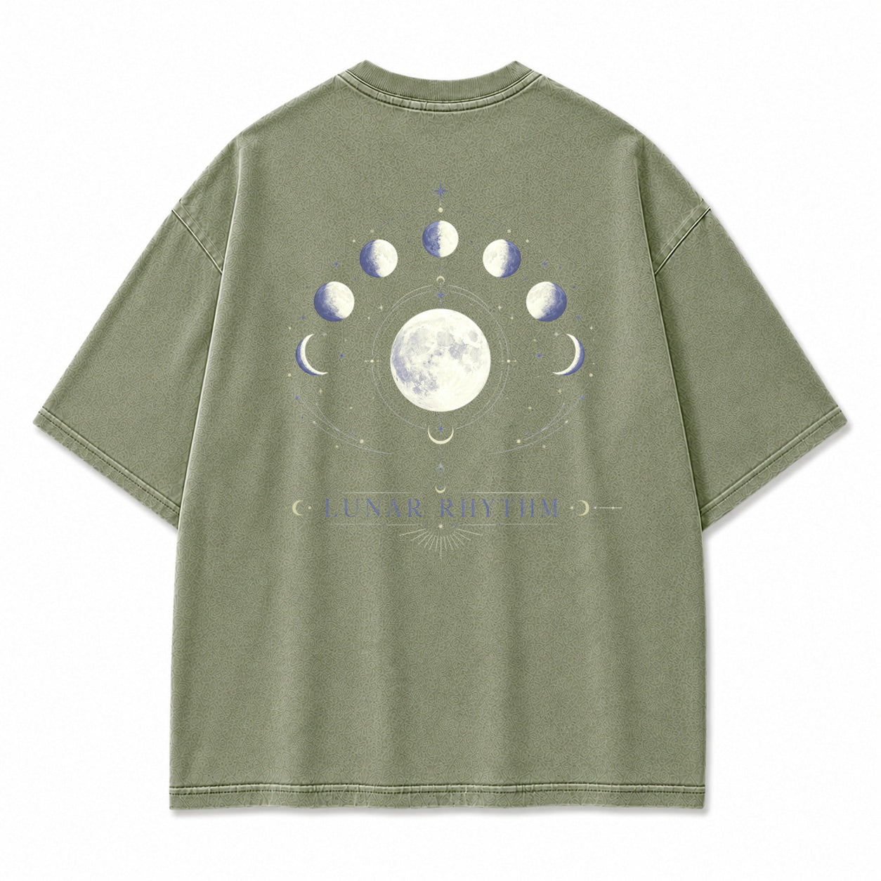 Moon Phase Archive Celestial Graphic T-Shirt