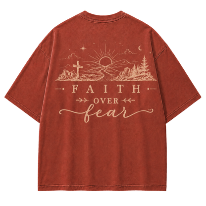 Faith Over Fear Graphic T-Shirt