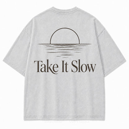 Still Water, Slow Days Tee