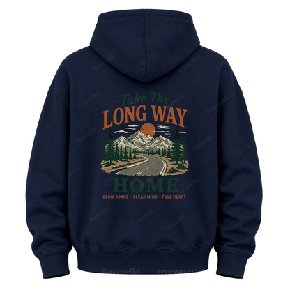 Take the Long Way Home Graphic Hoodie