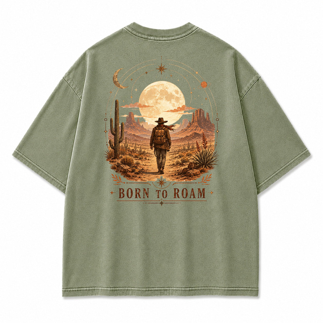 Born To Roam Desert Explorer Graphic T-Shirt