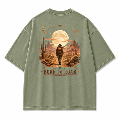 Born To Roam Desert Explorer Graphic T-Shirt