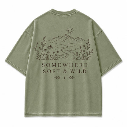 Somewhere Soft & Wild Graphic T-Shirt