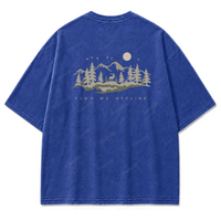 Washed Royal Blue