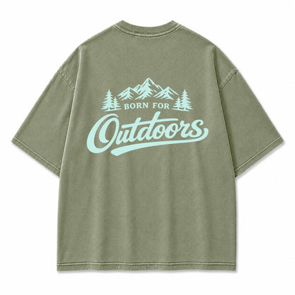 Born For Outdoors Graphic T-Shirt