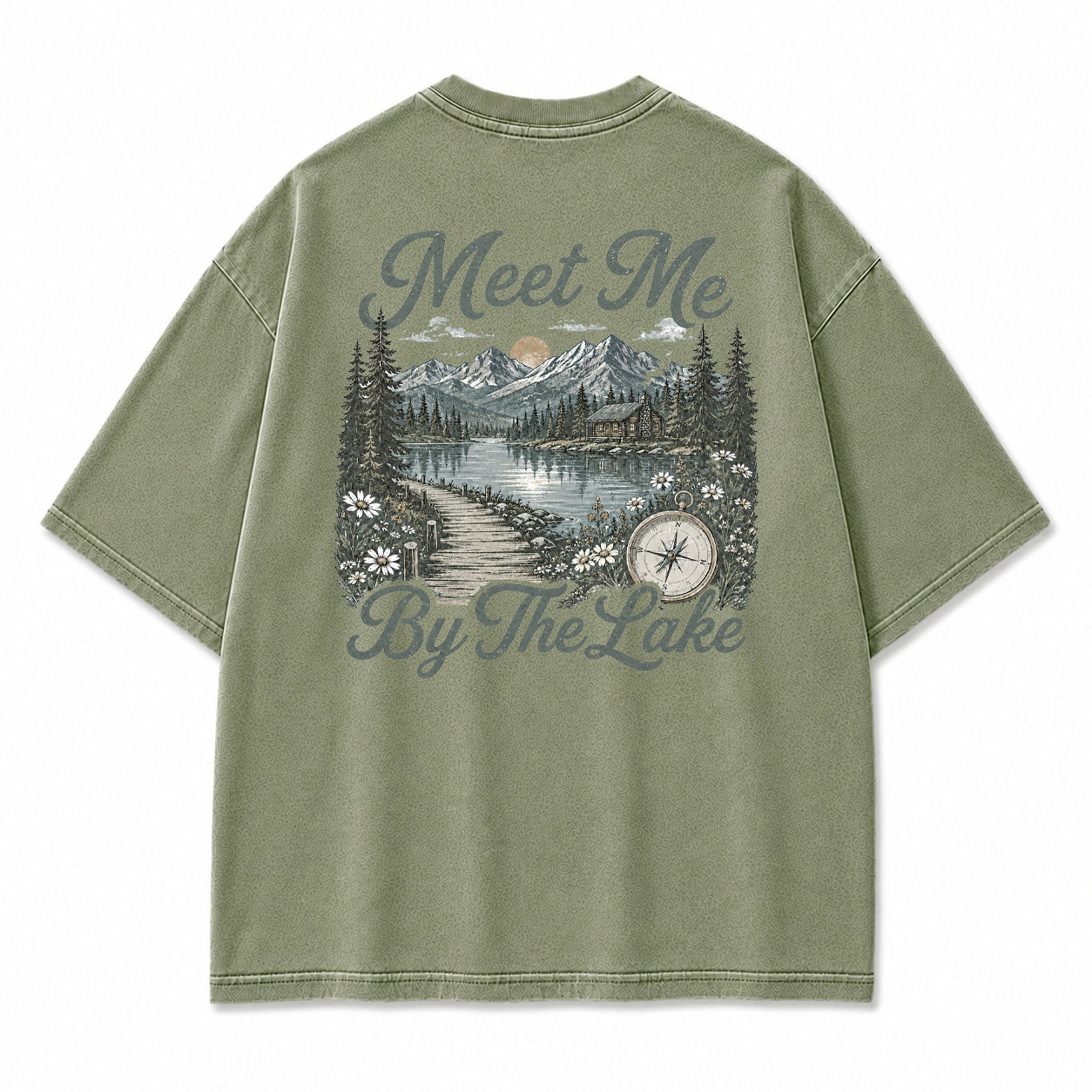 Meet Me By The Lake Graphic T-Shirt