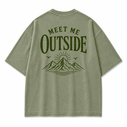 Meet Me Outside Graphic T-Shirt