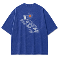 Washed Royal Blue