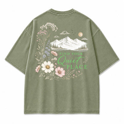Find Your Quiet Place Graphic T-Shirt