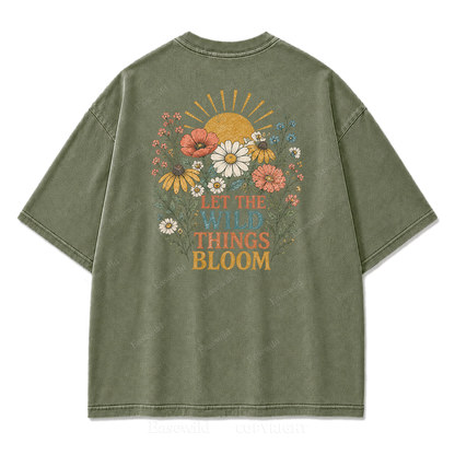 Wild Things Bloom Vintage Wildflower Tee