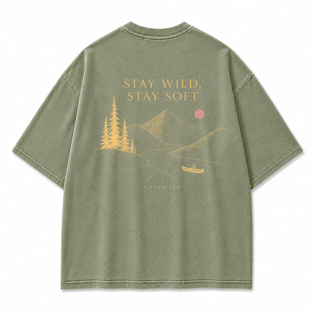Minimal Wilderness Escape Graphic T-Shirt
