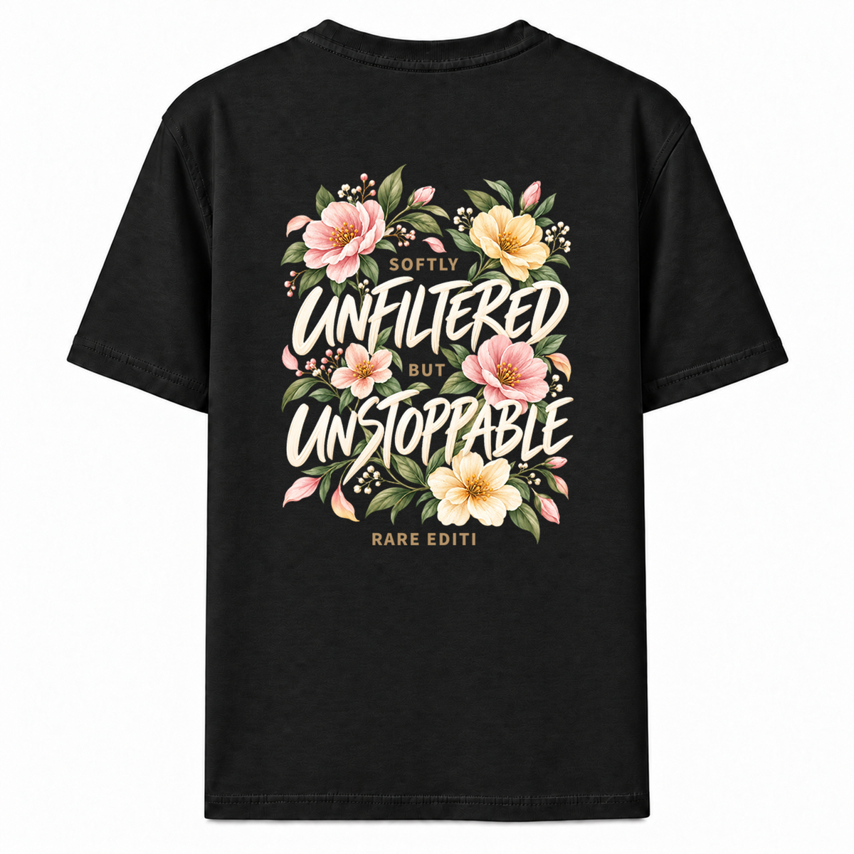 Softly Unfiltered Floral Graphic T-Shirt