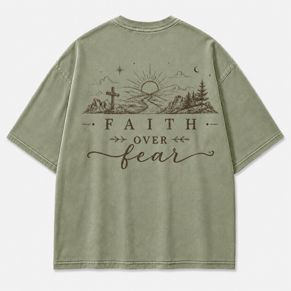 Faith Over Fear Graphic T-Shirt