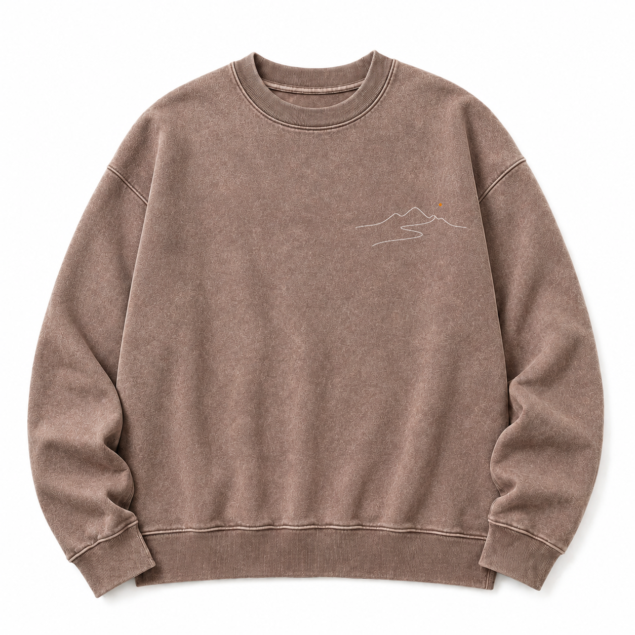 Go Where You Feel Most Alive Washed Graphic Sweatshirt