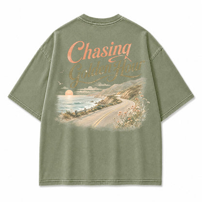 Chasing Golden Hour Graphic T-Shirt