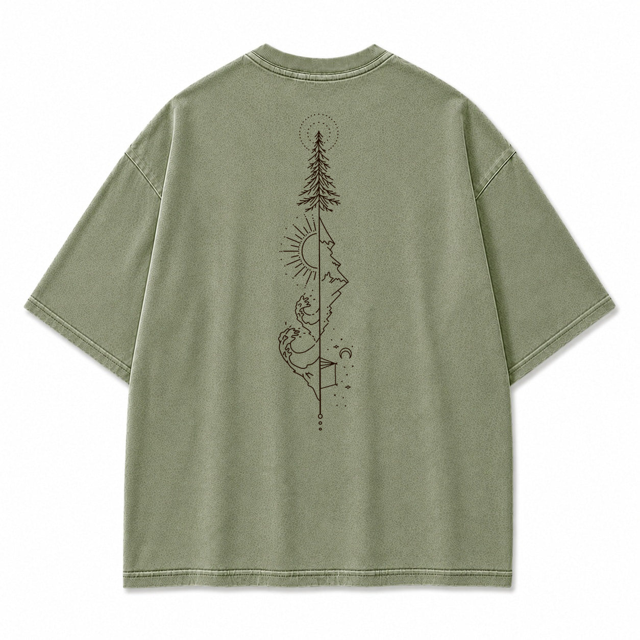 Forest Ocean Balance Graphic T-Shirt