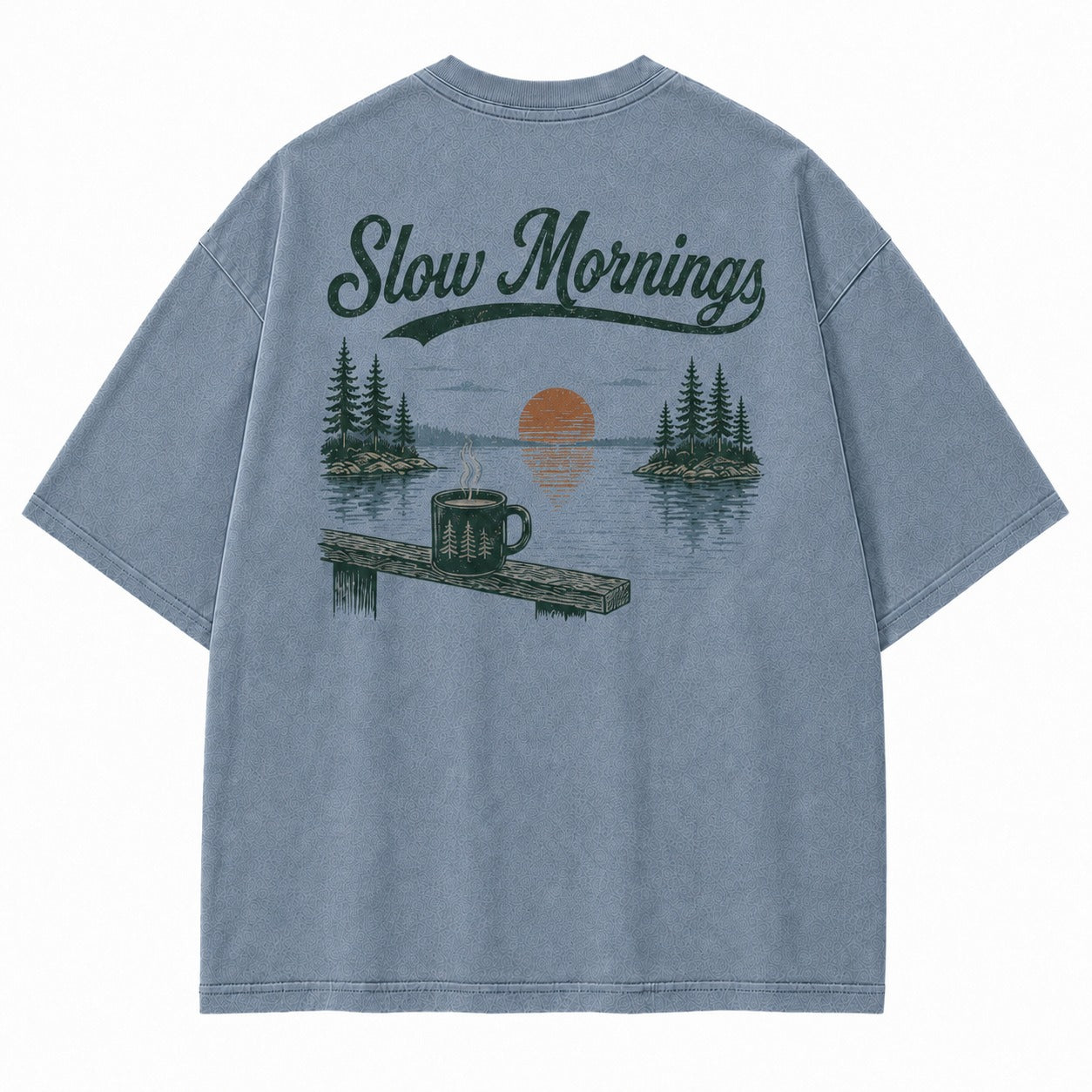 Slow Mornings by the Lake Tee