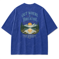 Washed Royal Blue