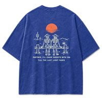 Washed Royal Blue