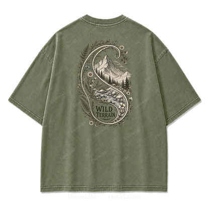 Wild Terrain Mountain Paisley Tee