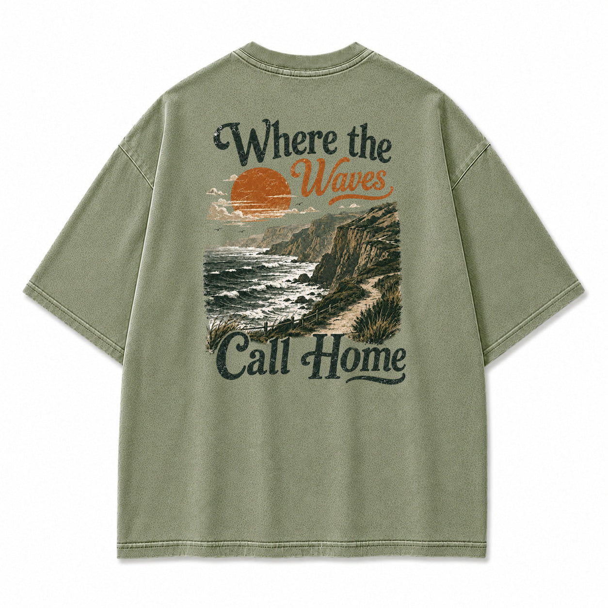 Where the Waves Call Home Graphic T-Shirt