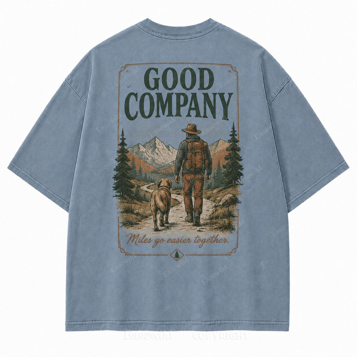 Good Company Makes Miles Easier Tee