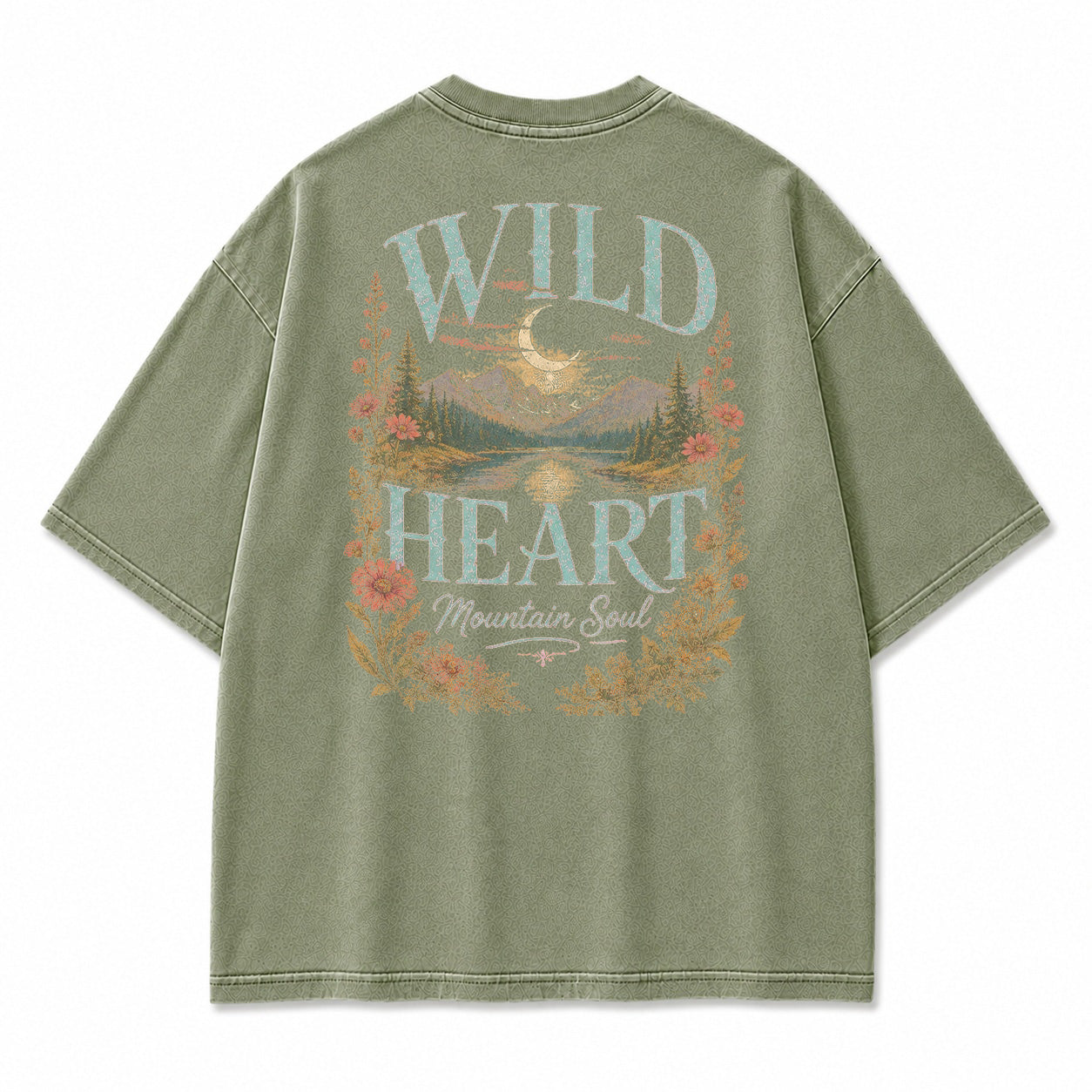 Moonlit Meadow Lakeview Graphic T-Shirt