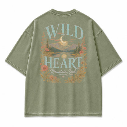 Moonlit Meadow Lakeview Graphic T-Shirt
