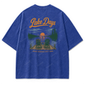 Washed Royal Blue