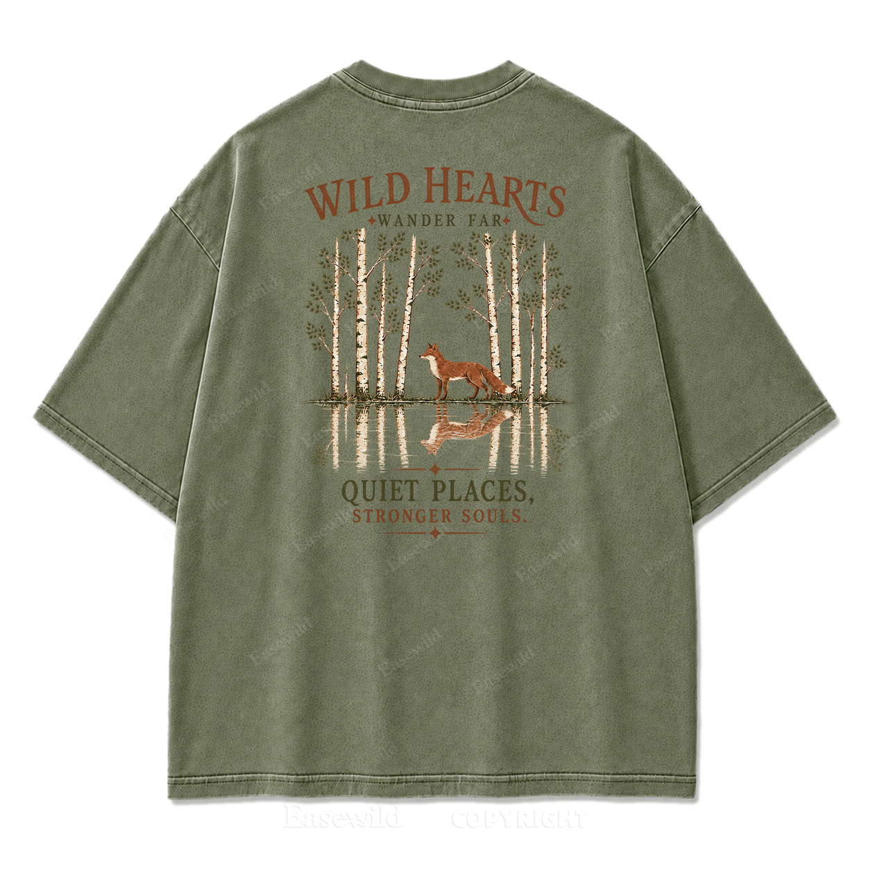 Where the Wild Grows Quiet Print Tee