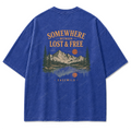 Washed Royal Blue