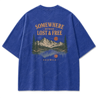 Washed Royal Blue