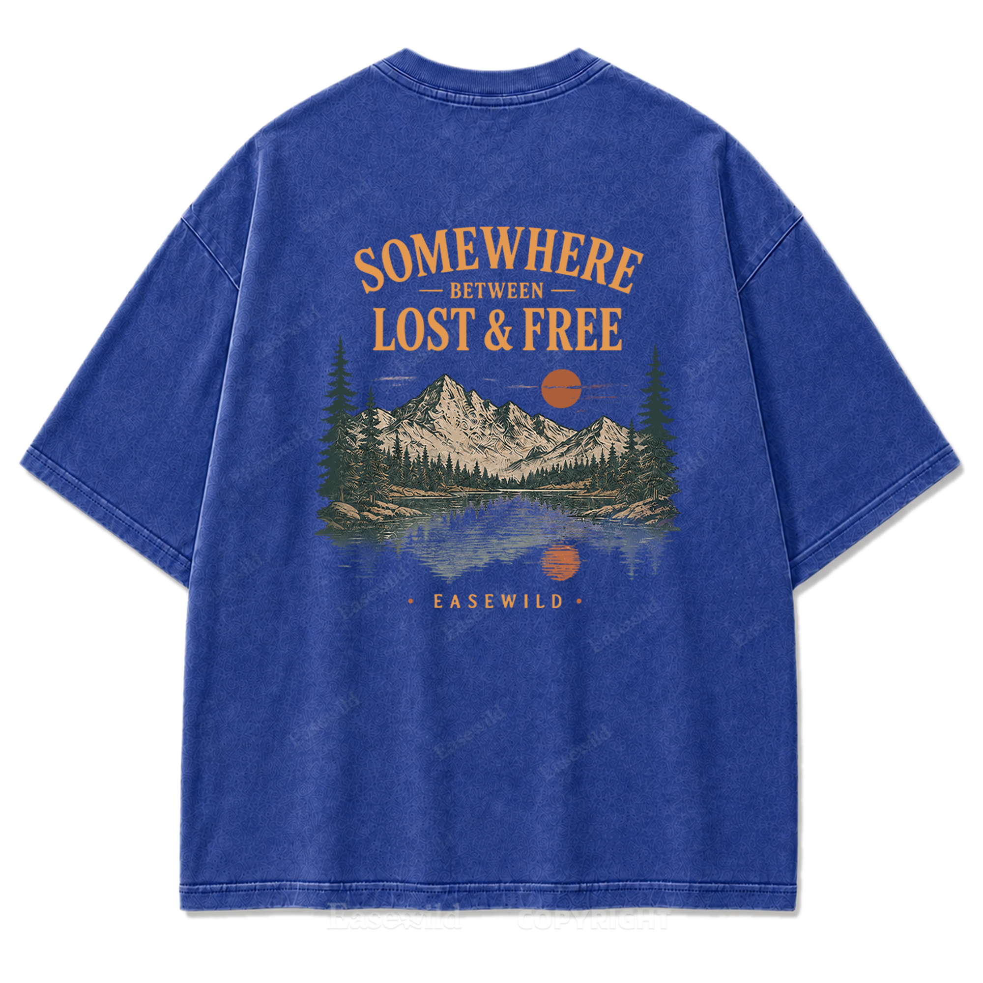 Wilderness Reflections Mountain Washed Print Tee