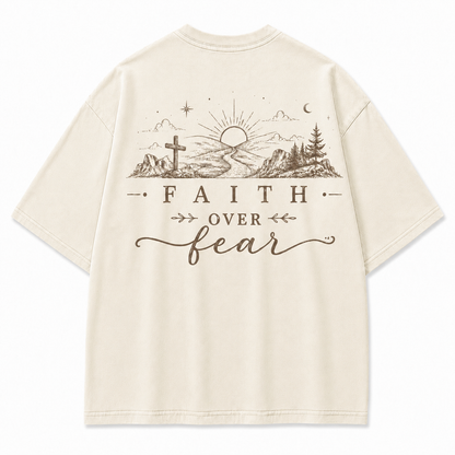 Faith Over Fear Graphic T-Shirt